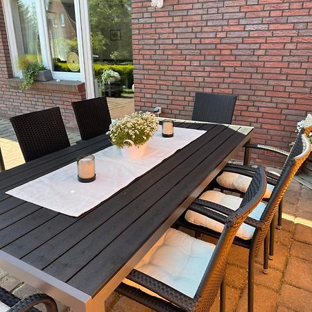 Ferienhaus Meinke Burhafer Feldstrich Buitenkant foto