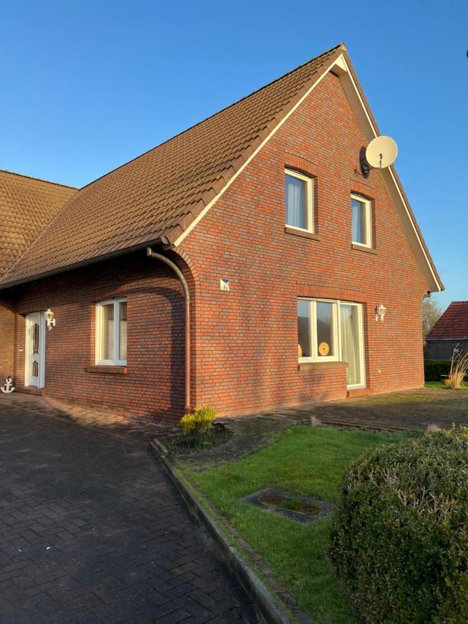 Ferienhaus Meinke Burhafer Feldstrich Buitenkant foto