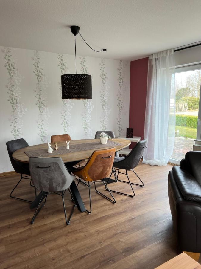 Ferienhaus Meinke Burhafer Feldstrich Buitenkant foto