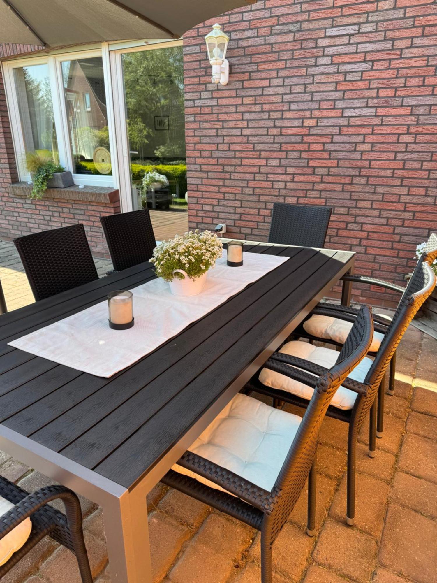 Ferienhaus Meinke Burhafer Feldstrich Buitenkant foto